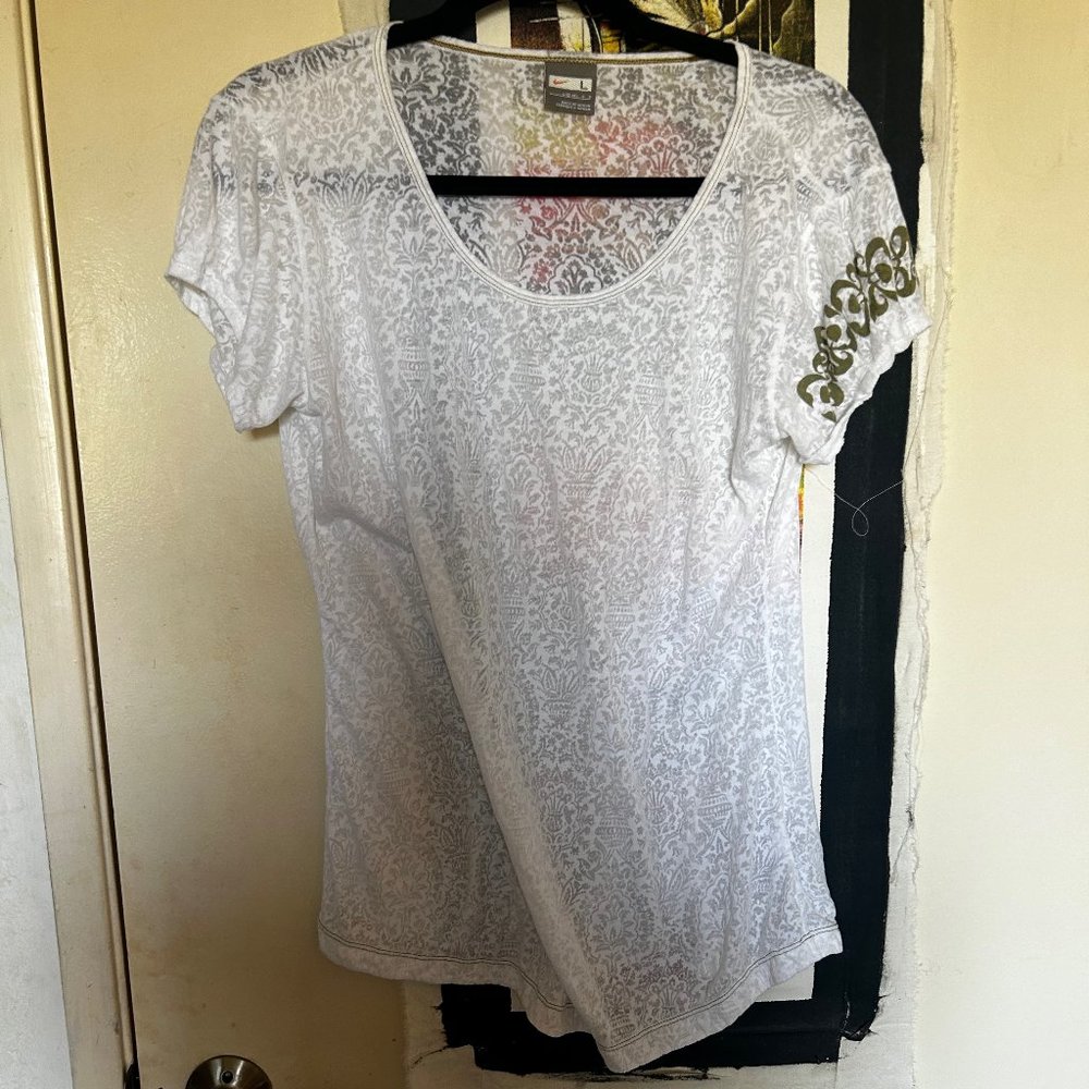 EUC Medium Lace Detail T Shirt